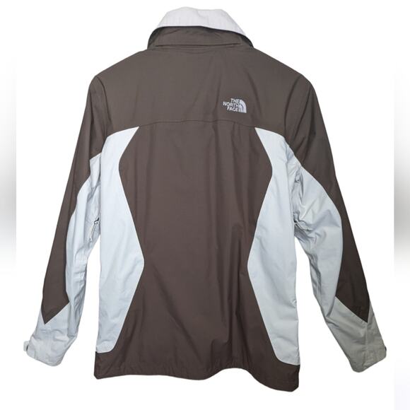 The North Face grey white HyVent utility jacket size medium - Picture 2 of 14